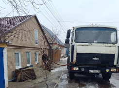 В САО Курска ликвидируют последствия подтопления домов