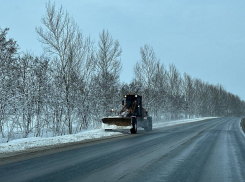 В Курской области снег убирают порядка 300 единиц спецтехники