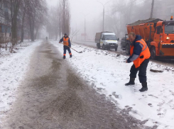 В Курской области на скользких тротуарах за три дня травмировались 209 человек