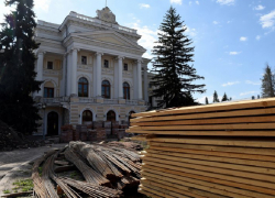 В Курской области продолжают реконструировать санаторий «Марьино»