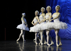 Юные курские балерины станцевали в «Лебедином озере» со столичными артистами