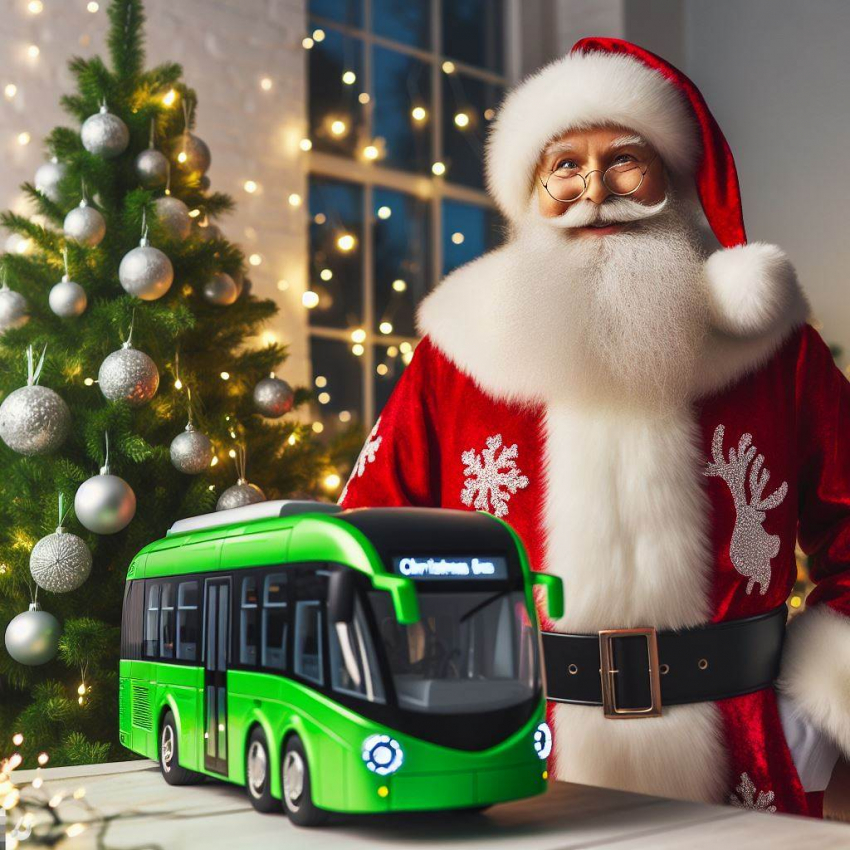 В Курске Дед Мороз откажется от саней в пользу электробуса