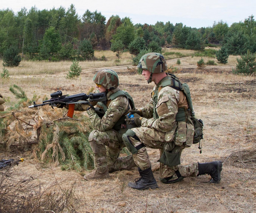 В приграничье Курской области замечены боевики в форме НАТО